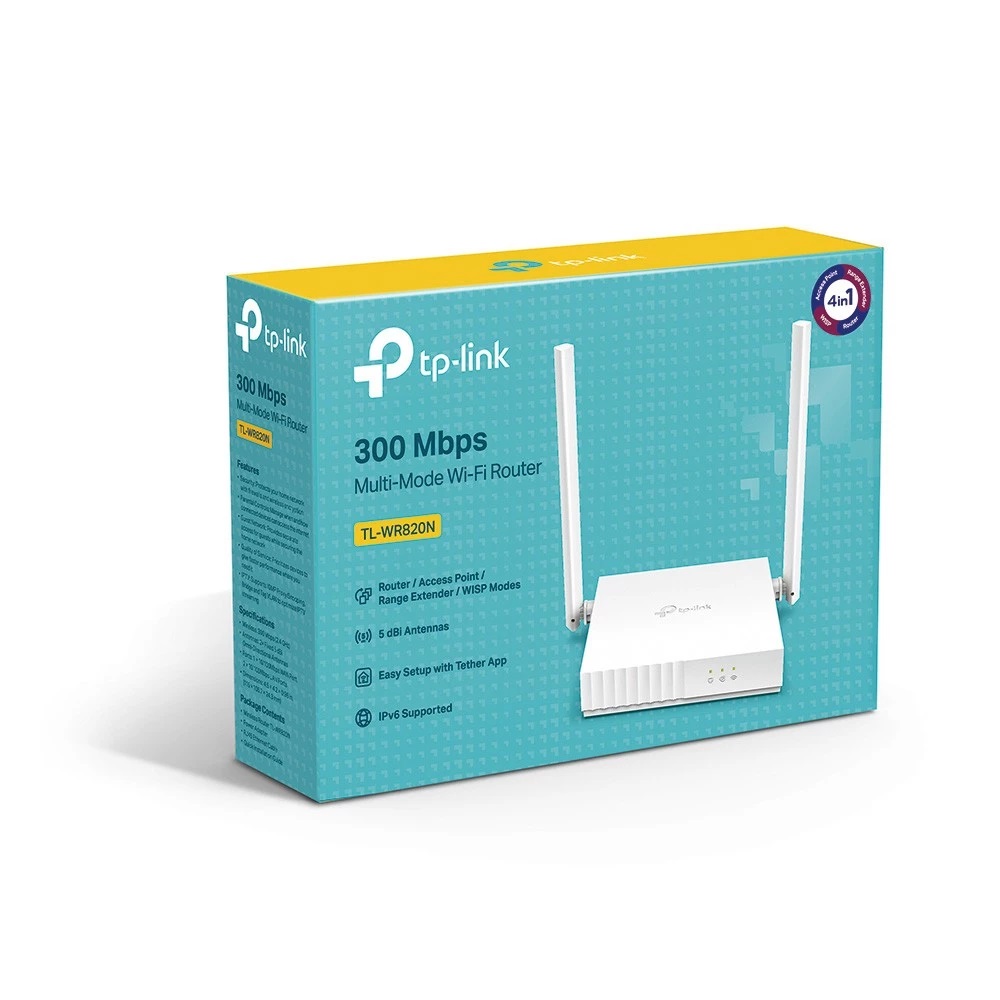 Router Wi-Fi 4 chế độ TP Link 820 mới nhất fullbox ( TL-WR820N) Tốc Độ 300Mbps - Top shopee